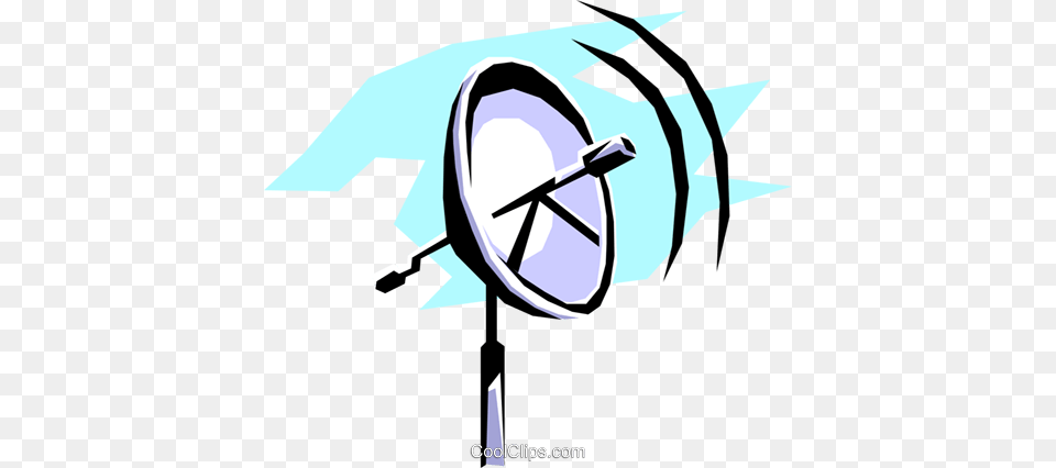 Dish Antenna Royalty Vector Clip Art Illustration, Lighting, Electrical Device, Face, Head Free Png