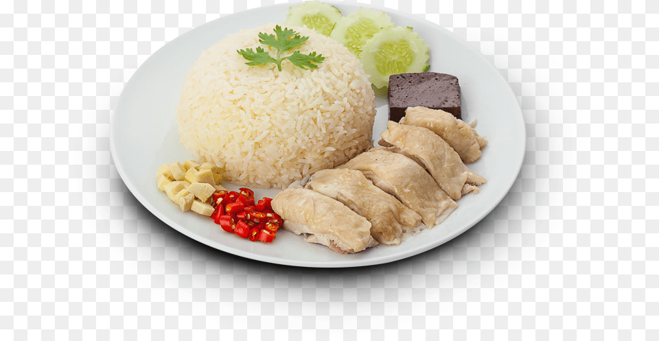 Dish Chicken Rice, Food, Food Presentation, Lunch, Meal Free Transparent Png