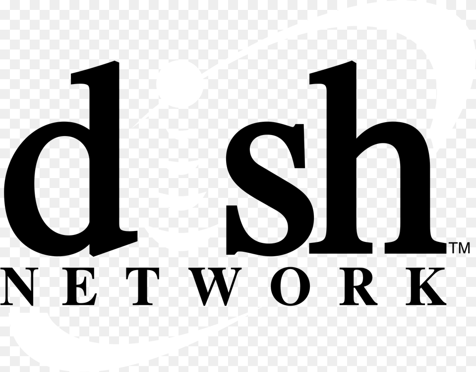 Dish Network Logo Black And White Dish Network Logo, Stencil, Clothing, Hat, Astronomy Free Png Download