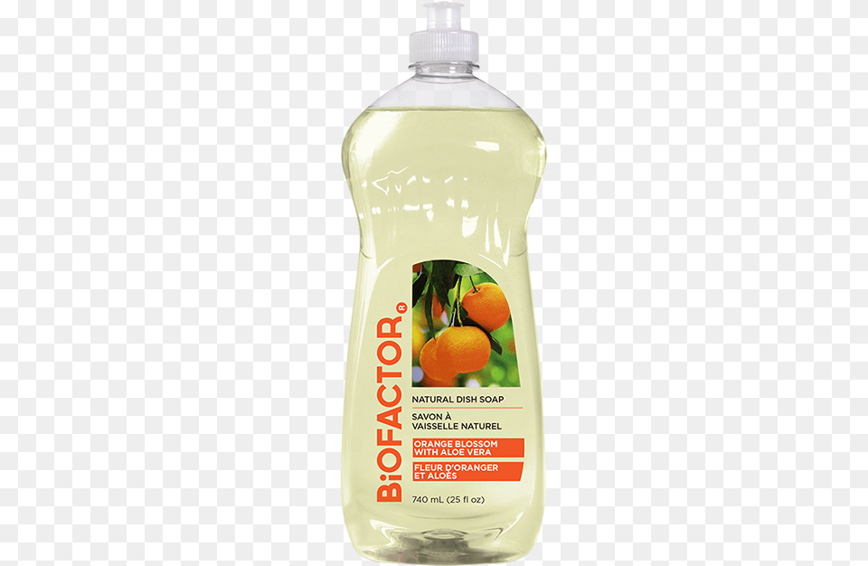 Dish Soap Orange Aloe 740ml Biofactor Natural Laundry Wash, Citrus Fruit, Food, Fruit, Plant Png Image