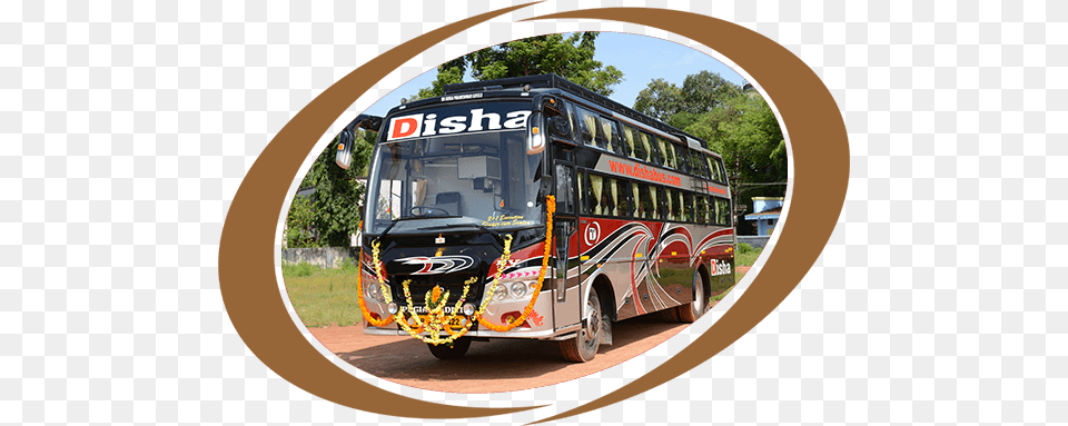 Disha Tours Amp Travels Bus, Photography, Transportation, Vehicle, Tour Bus Free Transparent Png