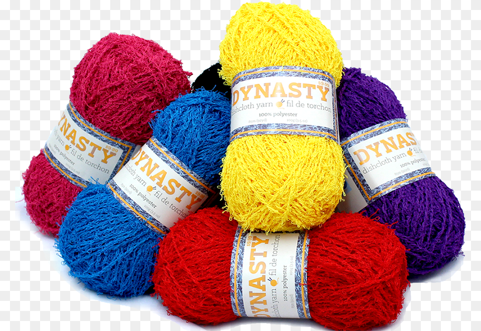 Dishcloth Yarn Is A 100 Polyester Yarn With A Scrubby, Wool Free Png Download