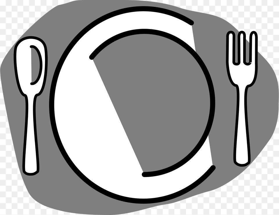 Dishes Clipart, Cutlery, Fork Png Image