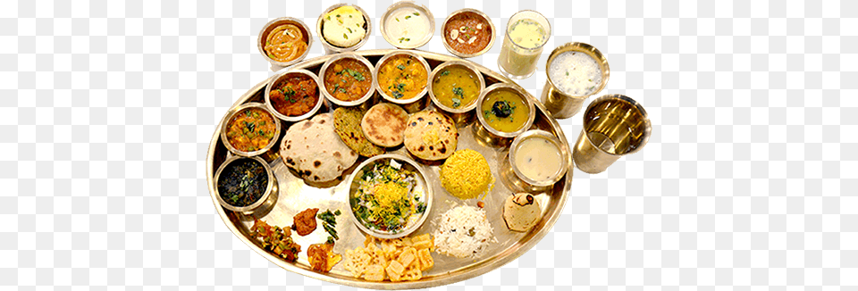 Dishes Clipart Bhojan Bhojan Thali, Dinner, Dish, Food, Food Presentation Free Png Download
