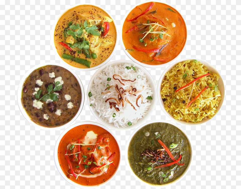 Dishes Indian Veg Food, Curry, Food Presentation, Meal, Lunch Png