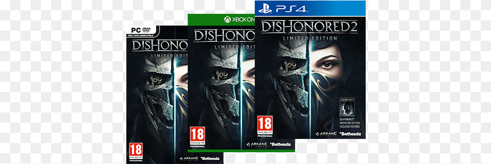 Dishonored 2 Limited Edition Dishonored 2 Limited Edition Xbox One, Adult, Female, Person, Woman Free Png