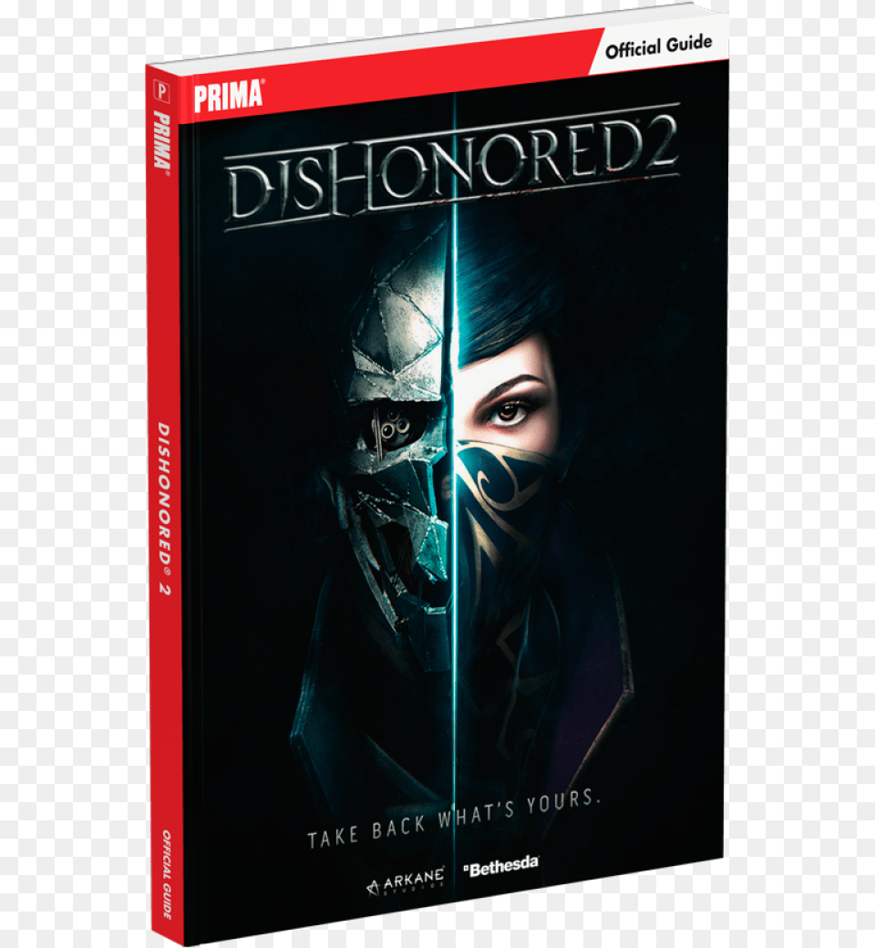 Dishonored 2 Strategy Guide Standard Cover Dishonored 2 Limited Edition Pc, Book, Publication, Adult, Female Png