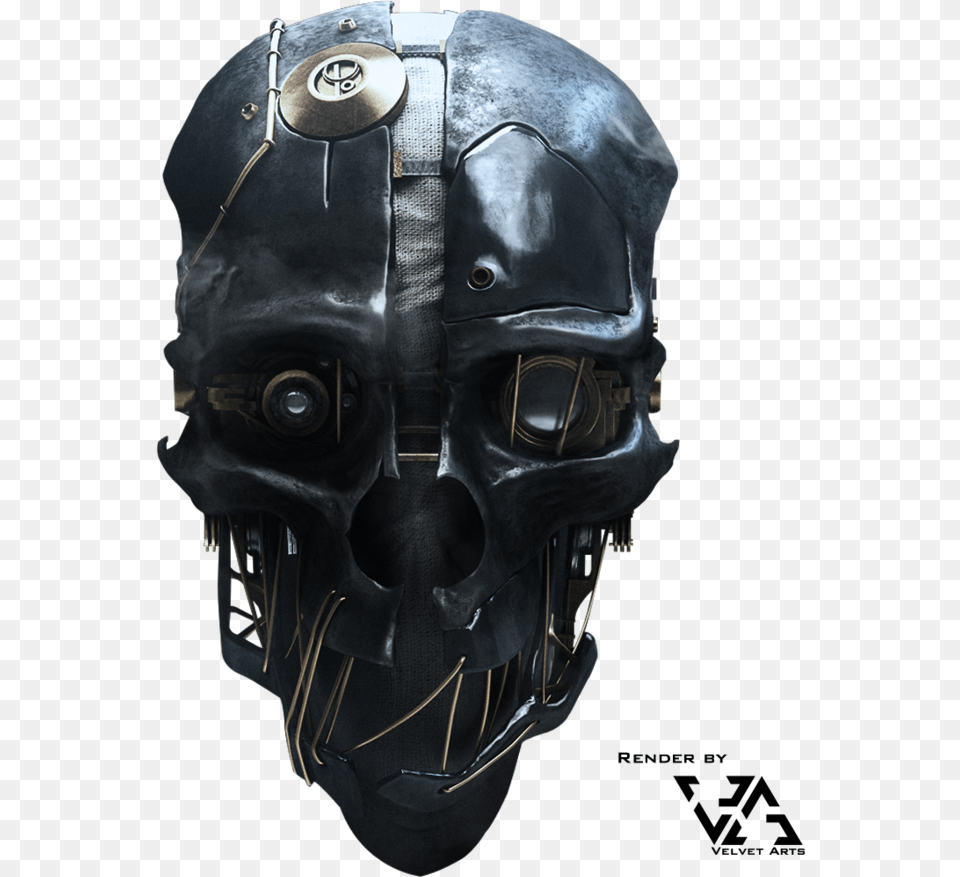 Dishonored Background Dishonored 1 Corvo39s Mask, Helmet, Crash Helmet, Head, Person Png