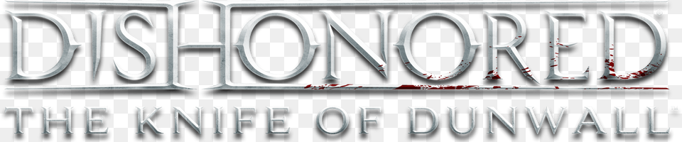 Dishonored Dlc2 Tkod Logo Dishonored The Knife Of Dunwall, License Plate, Transportation, Vehicle, Text Free Transparent Png