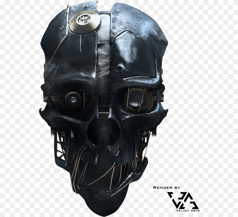 Dishonored Hd Quality Dishonored Corvo Mask, Helmet, Crash Helmet, Head, Person Free Png Download