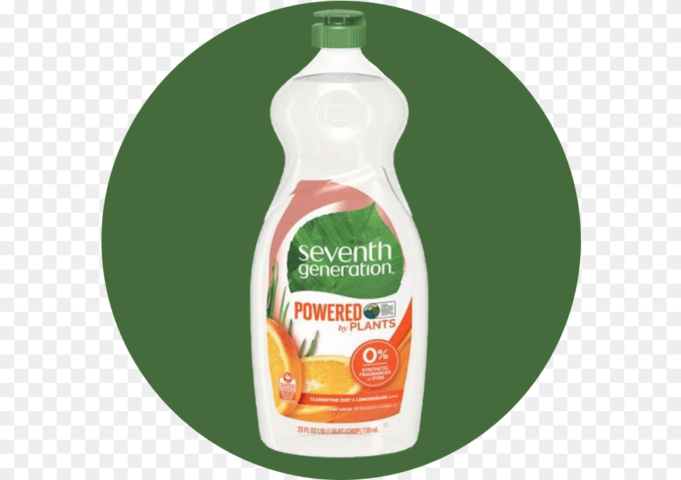 Dishsoapcirclegreen Seventh Generation Inc, Beverage, Juice, Food, Ketchup Png