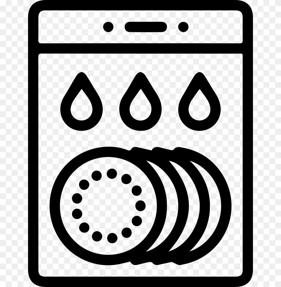 Dishwasher Comments Dishwasher Icon, Stencil, Electronics, Phone Png