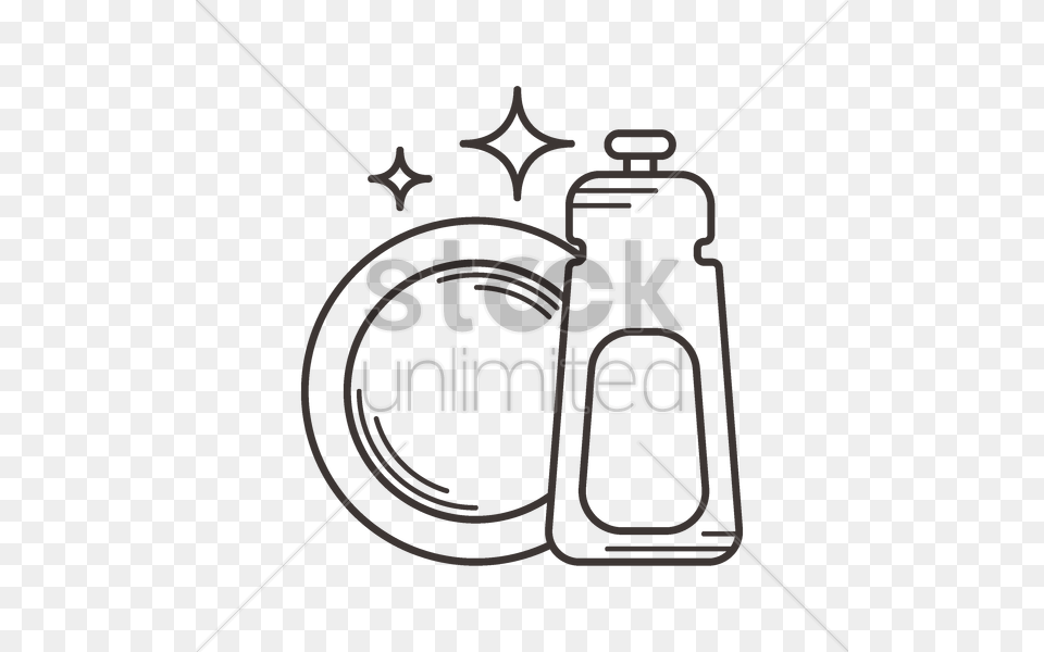 Dishwasher Detergent And Plate Vector Image, Musical Instrument, Brass Section, Bow, Weapon Png