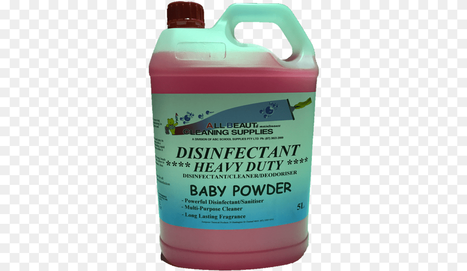 Disinfectant Heavy Duty Baby Powder 5l Bottle, Shaker Png Image