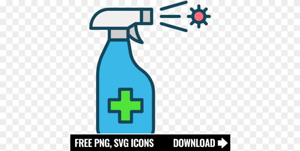 Disinfectant Spray Icon Symbol Youtube Icon Aesthetic, First Aid Png