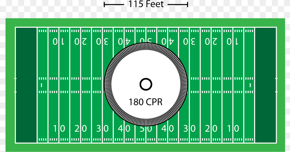 Disk On Football Field Circle, Scoreboard Free Png Download
