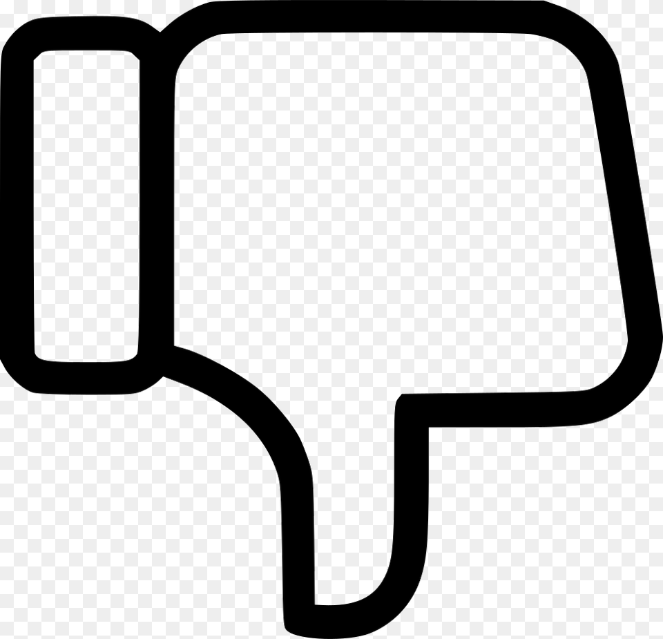 Dislike Facebook Thumb Down Thumbsdown Like Comments Dislike Preto E Branco, Smoke Pipe, Sticker Free Png