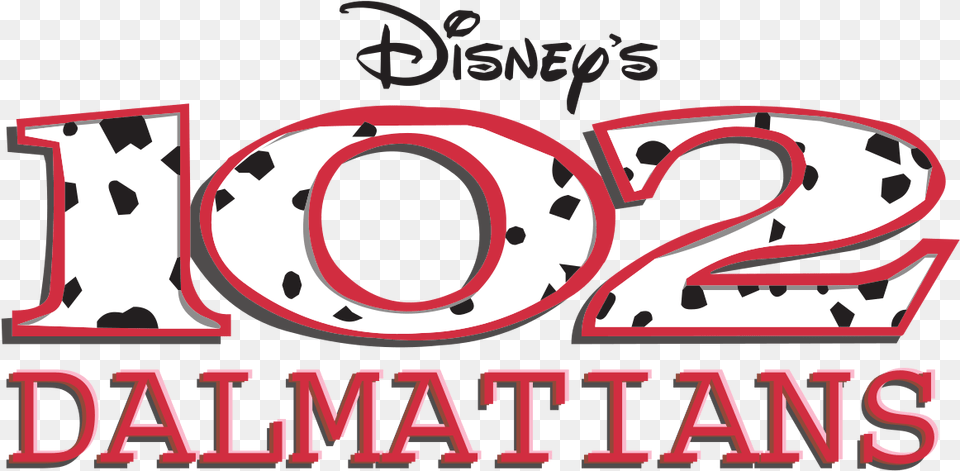 Disney 102 Dalmatians Logo, Text, Number, Symbol Free Png Download