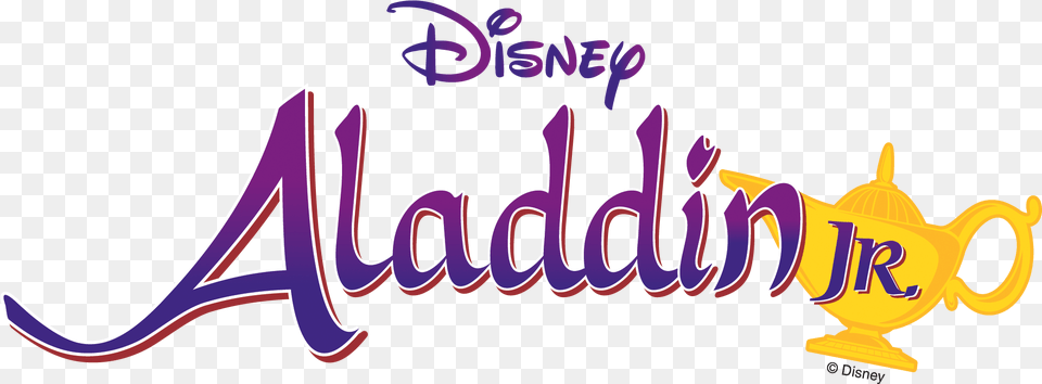 Disney Aladdin Jr, Purple, Pottery, Logo Png Image