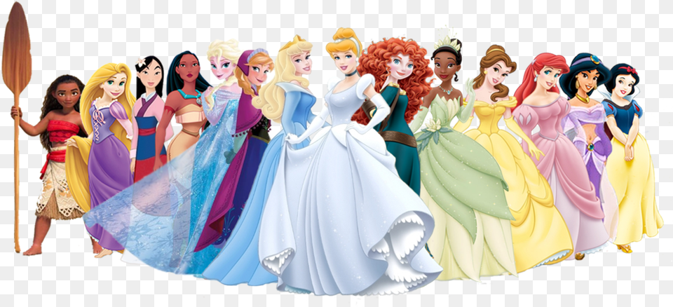 Disney All The Princess, Adult, Person, Female, Dress Free Transparent Png