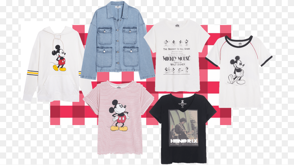 Disney Amp Mkt39s Mickey Mouse 90 Anniversary Clothing Aircraft, Shirt, T-shirt, Coat, Jacket Free Png Download