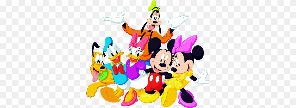 Disney And Cartoon Clip Art Comicscartoon Characters Mickey And Friends Free Png Download