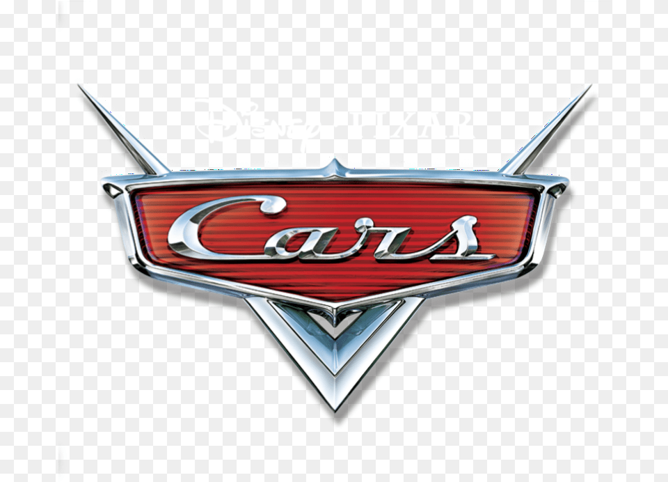 Disney And Pixar Cars Vector Logo Cars Disney Logo, Emblem, Symbol, Car, Transportation Png Image