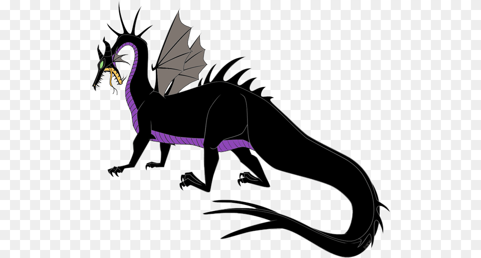 Disney Art Academy 3dss Clipart Maleficent As A Dragon, Person Free Png