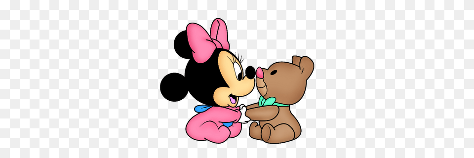 Disney Babies Clip Art Baby Minnie Mouse, Cartoon, Nature, Outdoors, Snow Free Transparent Png