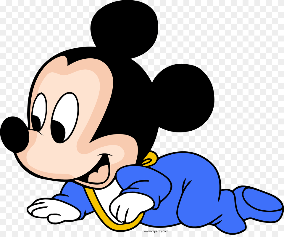 Disney Baby Mickey Crawl Clipart, Cartoon, Device, Grass, Lawn Free Transparent Png
