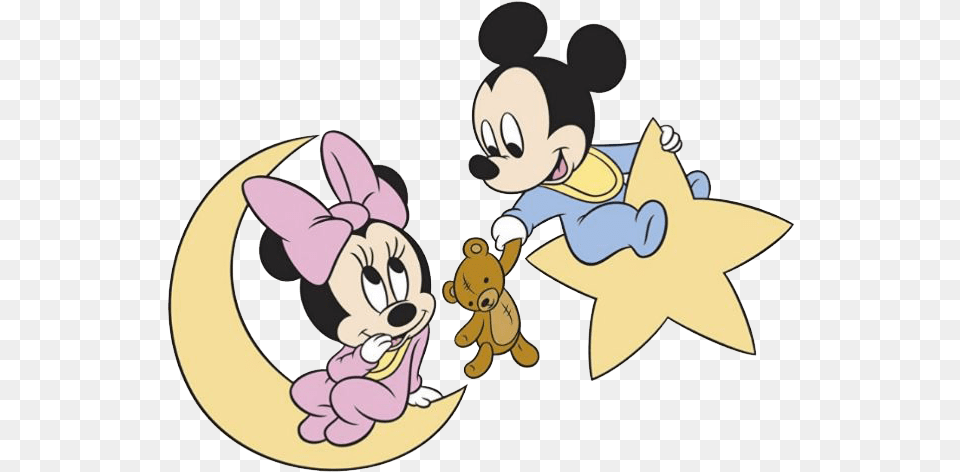 Disney Baby Mickey Minnie, Cartoon, Animal, Bear, Mammal Png