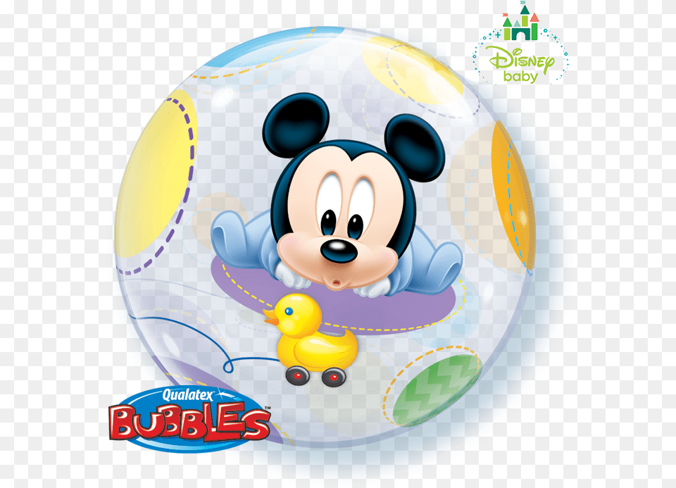 Disney Baby Mickey Mouse 22 Balloon Free Png Download