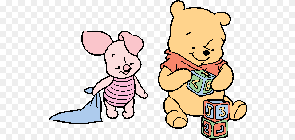 Disney Baby Pooh Images Cute Winnie The Pooh Colouring, Animal, Bear, Mammal, Wildlife Free Transparent Png