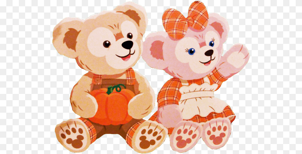 Disney Bear Duffy Shelliemay Happyhalloween Duffy The Disney Bear Art, Plush, Toy, Teddy Bear, Baby Free Png Download