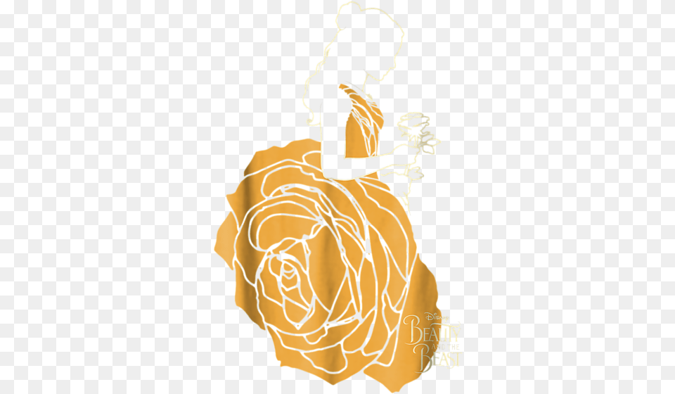 Disney Beauty Amp The Beast Belle A Rose Dress Graphic Tshirt Sweatshirt Illustration, Publication, Book, Adult, Person Free Transparent Png