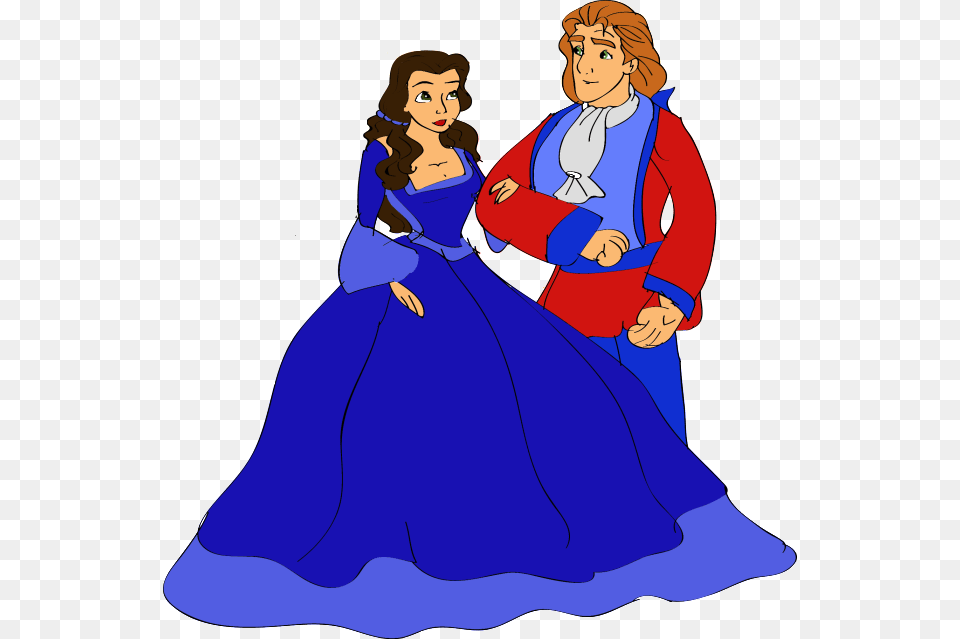 Disney Beauty And The Beast Belle En Het Beest Princess Beauty And The Beast, Publication, Gown, Formal Wear, Fashion Free Png Download