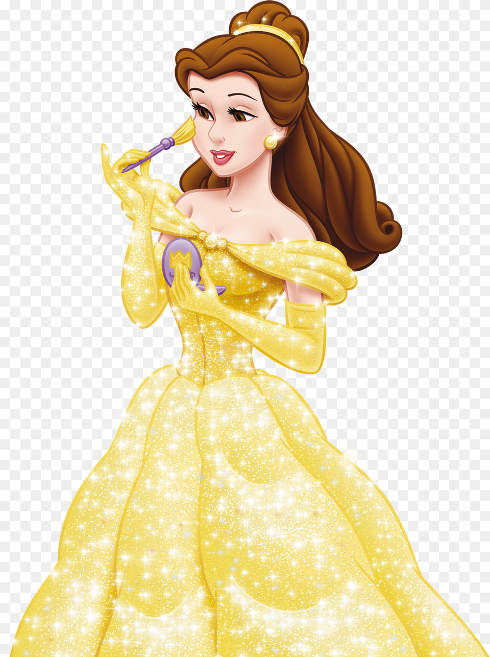 Disney Belle Princess, Clothing, Dress, Gown, Fashion Free Png Download