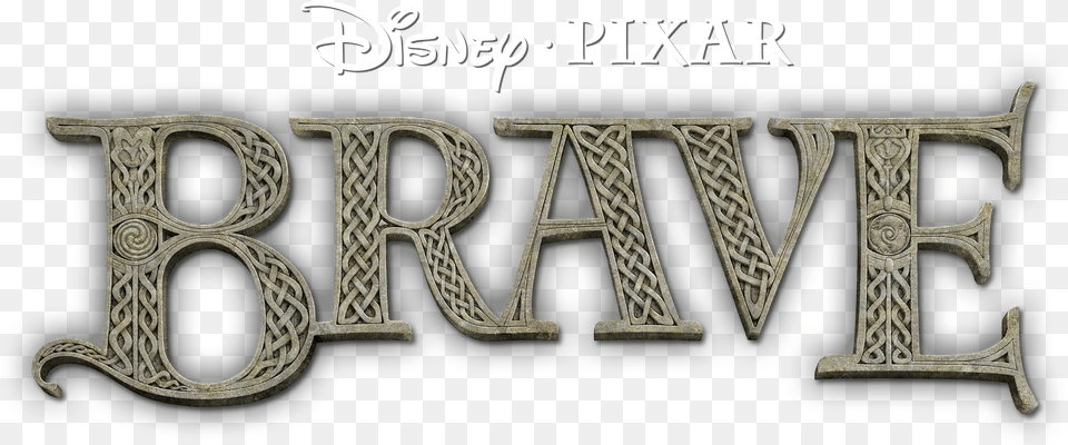 Disney Brave Logo Brave Pixar, Cushion, Home Decor, Text Free Transparent Png