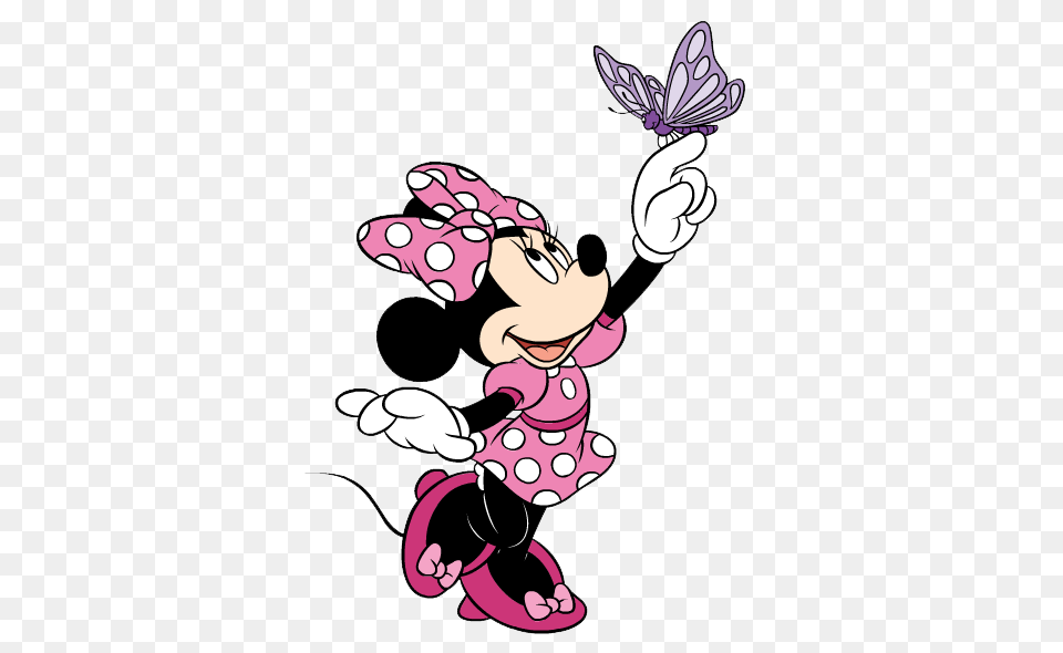 Disney Butterfly Minnie Wutterfly Disney, Cartoon, Book, Comics, Publication Free Transparent Png