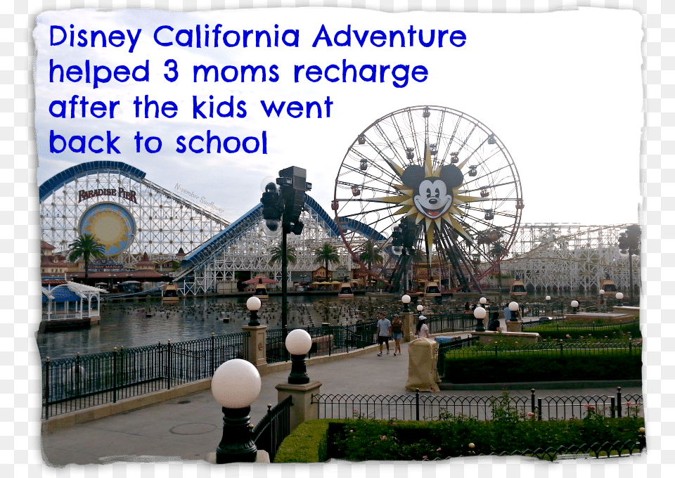 Disney California Adventures Helped 3 Moms Recharge California, Machine, Wheel, Amusement Park, Fun Free Png Download