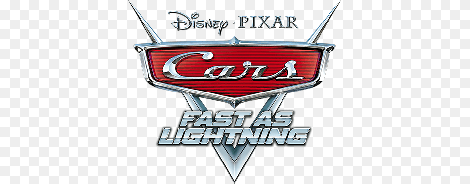Disney Cars Land Logo, Emblem, Symbol, Car, Transportation Png