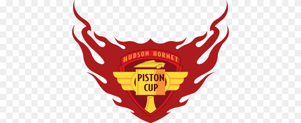 Disney Cars Logos Cars Piston Cup Logo, Badge, Symbol, Emblem, Dynamite Free Png Download
