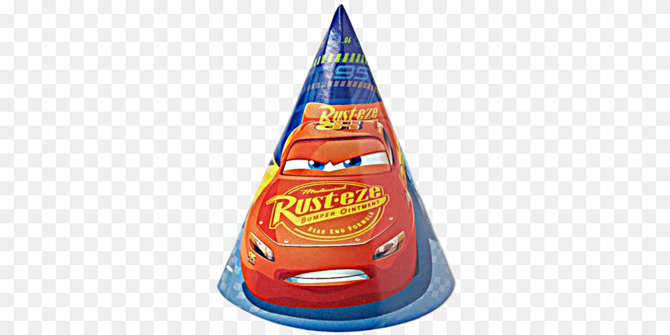 Disney Cars Party Supplies Decorations Just For Kids, Clothing, Hat, Cone, Boat Png