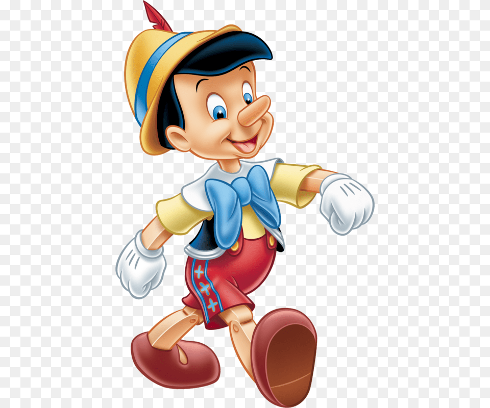 Disney Cartoons Pinocchio Disney, Baby, Person, Book, Comics Free Png