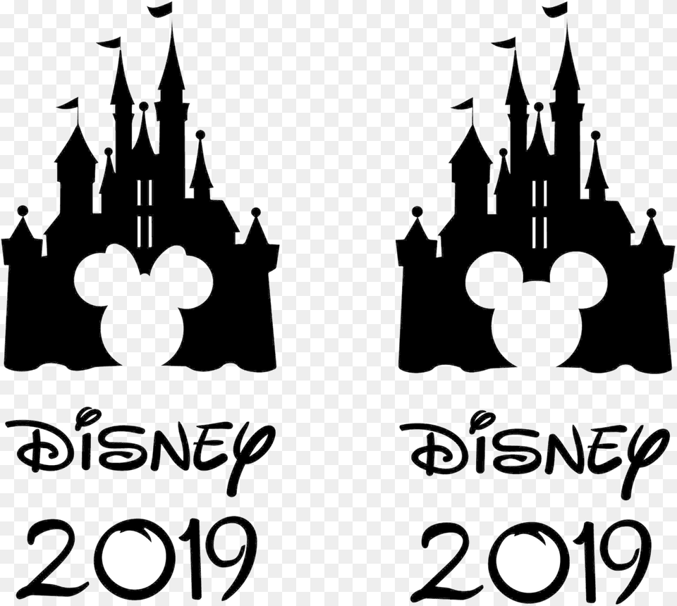 Disney Castle Awesome Clipart Dxf Etsy Combination Clip Art Disney Castle, Accessories, Earring, Jewelry, Stencil Free Transparent Png