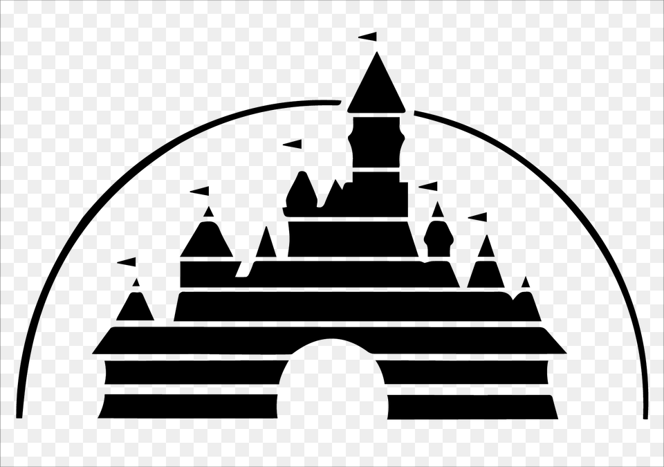 Disney Castle Black, Architecture, Building, Spire, Tower Free Png