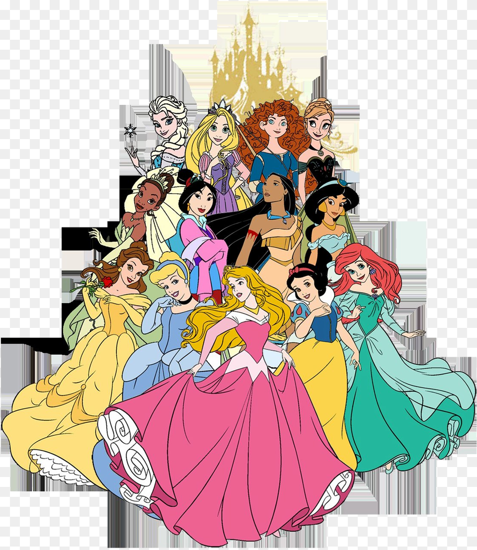 Disney Castle Clip Art Luxury Clipart Clipartion Ideas Disney Princess Clipart, Publication, Book, Comics, Person Free Transparent Png