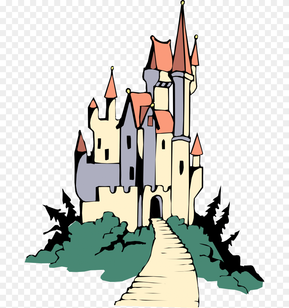 Disney Castle Clipart, Architecture, Building, Fortress, City Png Image