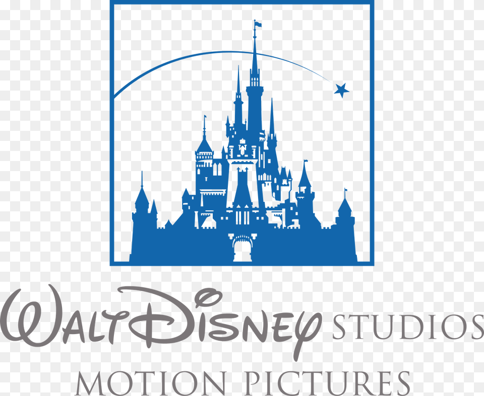 Disney Castle Clipart Black And White Walt Disney Studios Motion Pictures Logo, Vehicle, Transportation, Ship, Navy Png