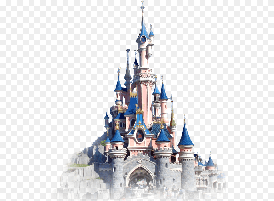 Disney Castle Disneyland Disneyworld Freetoedit Disneyland Castle, Tower, Architecture, Building, Spire Png